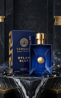 Versace Pour Homme Dylan Blue Eau de Toilette Spray for Men – 6.7 oz / 200 ml (Jumbo Size)