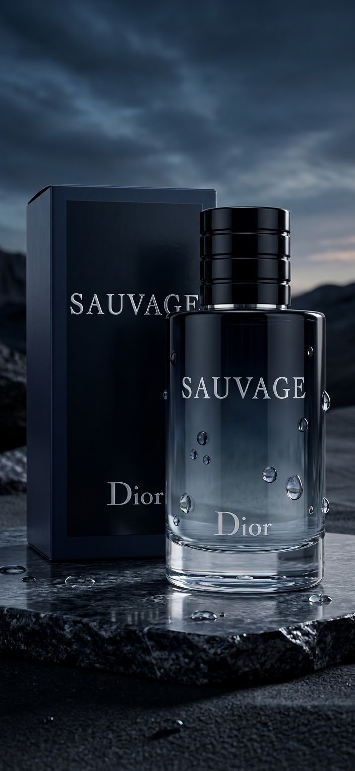 Christian Dior Sauvage Eau de Toilette Spray for Men – 6.8 oz / 200 ml (Jumbo Size)