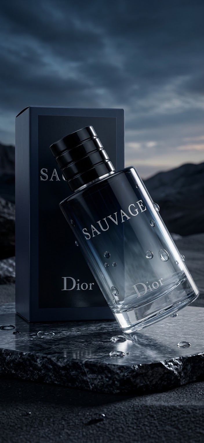 Christian Dior Sauvage Eau de Toilette Spray for Men – 6.8 oz / 200 ml (Jumbo Size)